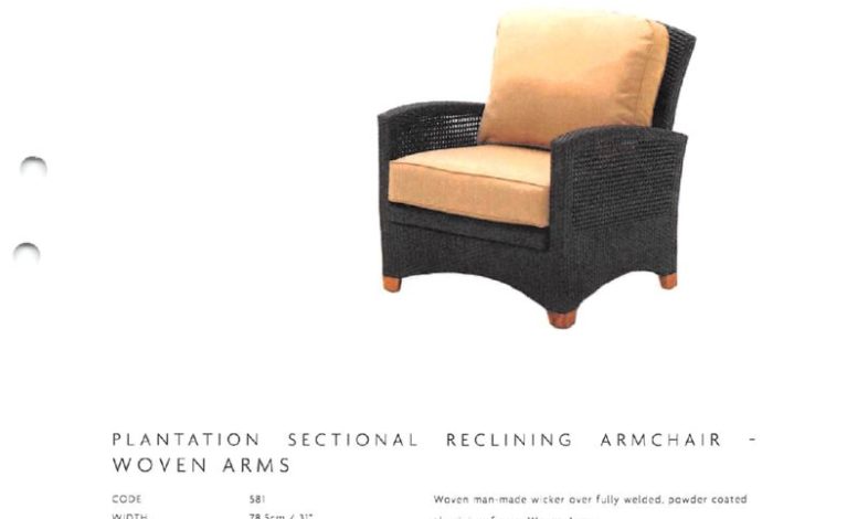 thumbnail of Plantation Reclining Lounge Chair