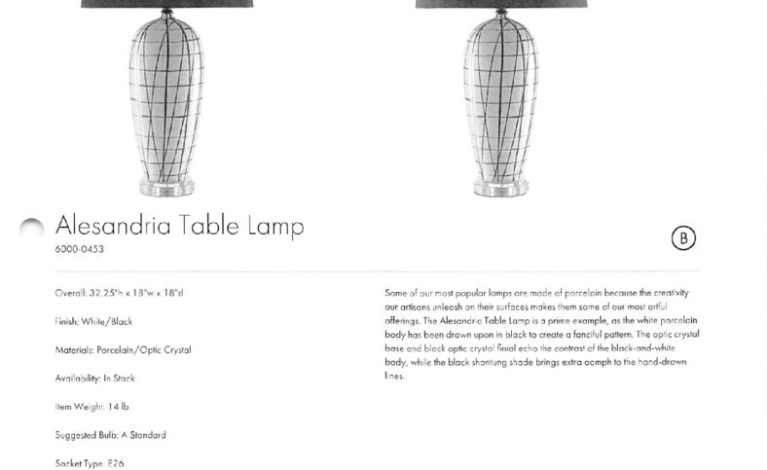 thumbnail of Alesandria Table Lamp