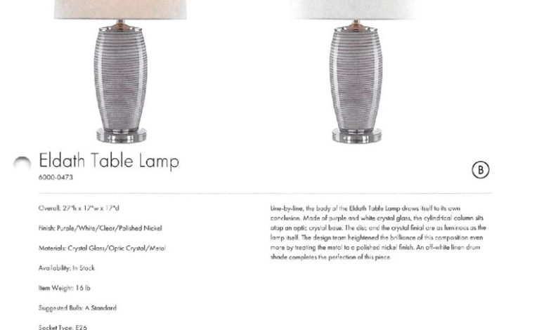 thumbnail of Eldath Table Lamp