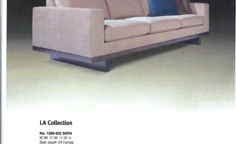 thumbnail of LA Collection, Two-Seat Sofa